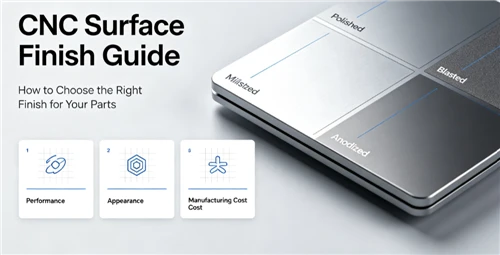 CNC Surface Finish Guide: How to Choose the Right Finish for Your Parts